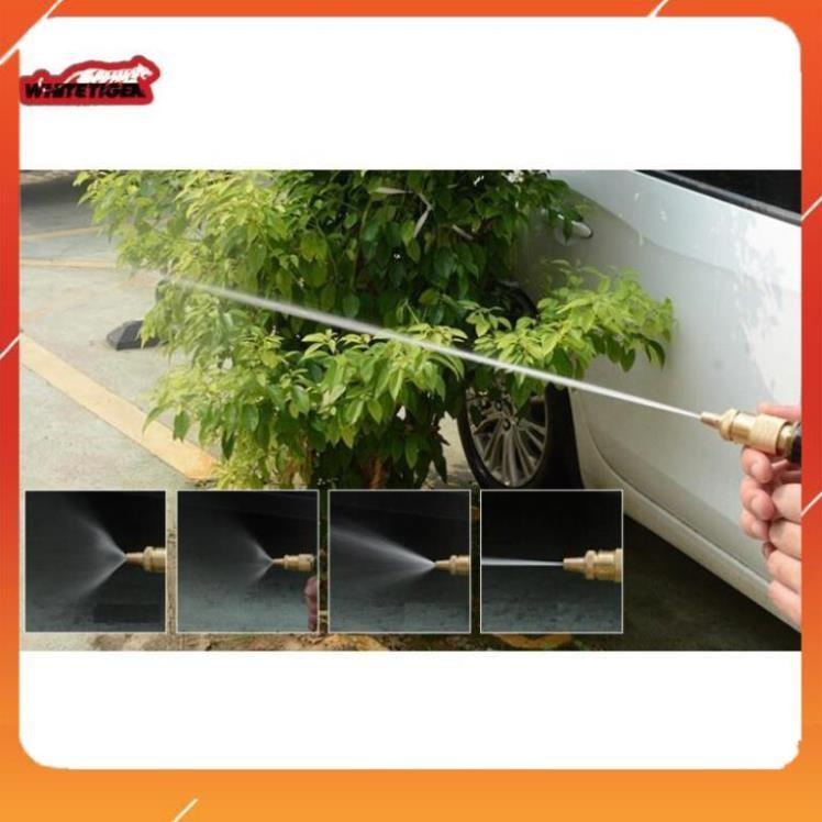 Đầu Vòi xịt rửa tăng áp rửa xe, tưới cây nhiều chế độ 206236