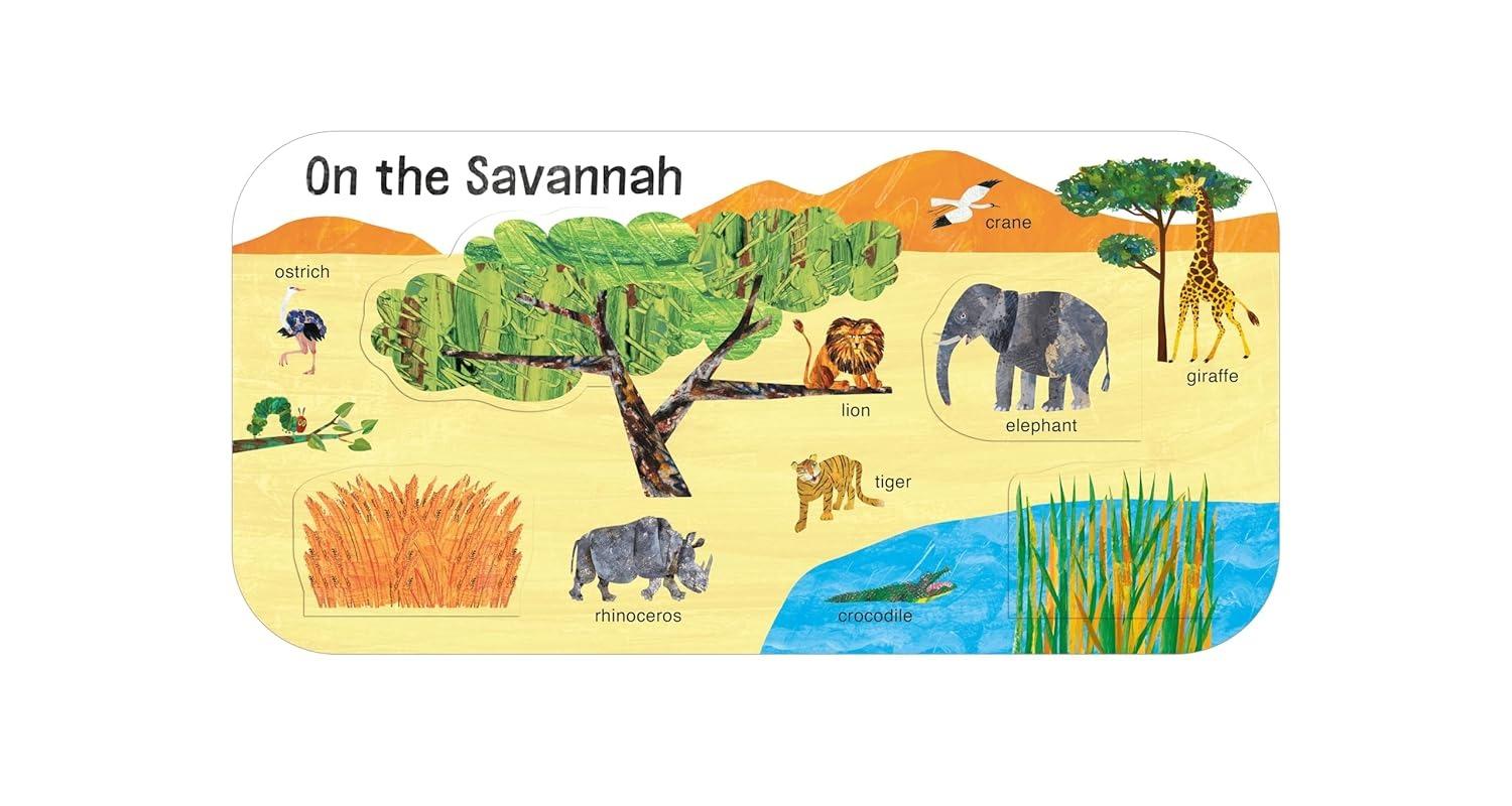 Sách ngoại văn: The Very Hungry Caterpillar's First 100 Animals