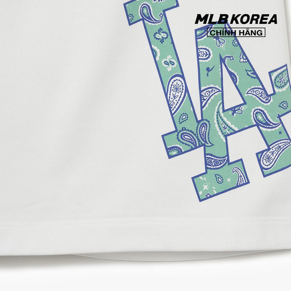 MLB - Quần shorts unisex ống rộng Paisley Clipped Logo Part 3 3ASPI0133-07WHS
