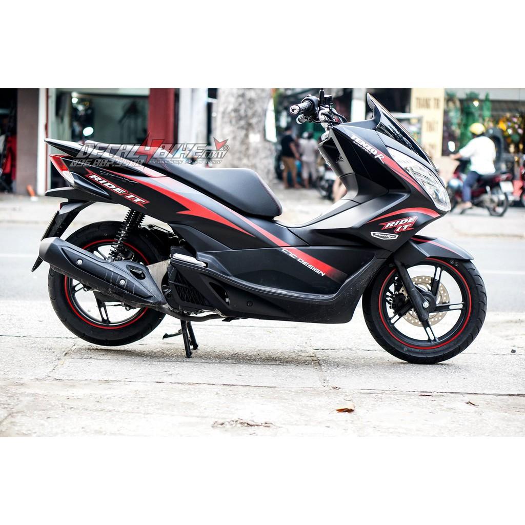 Tem rời xe dành cho PCX RED TENZO
