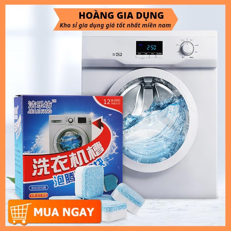 Hộp 12 Viên Vệ Sinh Tẩy Lồng Máy Giặt Chất Cặn Bẩn H103