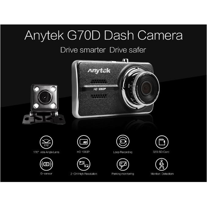 Camera hành trình Anytek G70B Full HD IPS