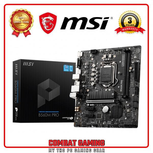 Bo Mạch Chủ MSI B560M PRO -  Hàng Chính Hãng