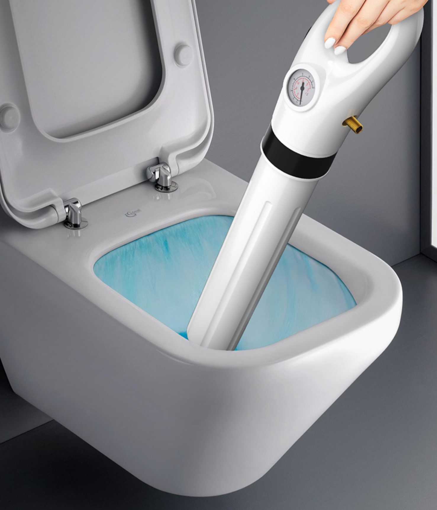 Dụng cụ thông tắc cống, bồn cầu áp lực siêu mạnh 9076