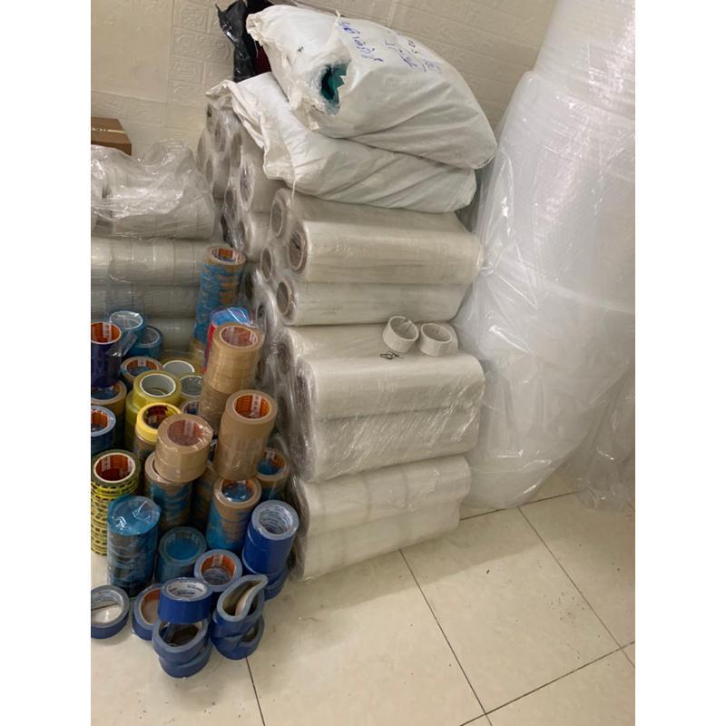 Màng PE Màng Chít 50cm x 5kg Trắng Trong Màng Co Bền Cao Khả Năng Bám Dính Tốt Giúp Giữ Hàng Hóa Tránh Bụi Bẩn Và Ẩm Ướt - Trắng