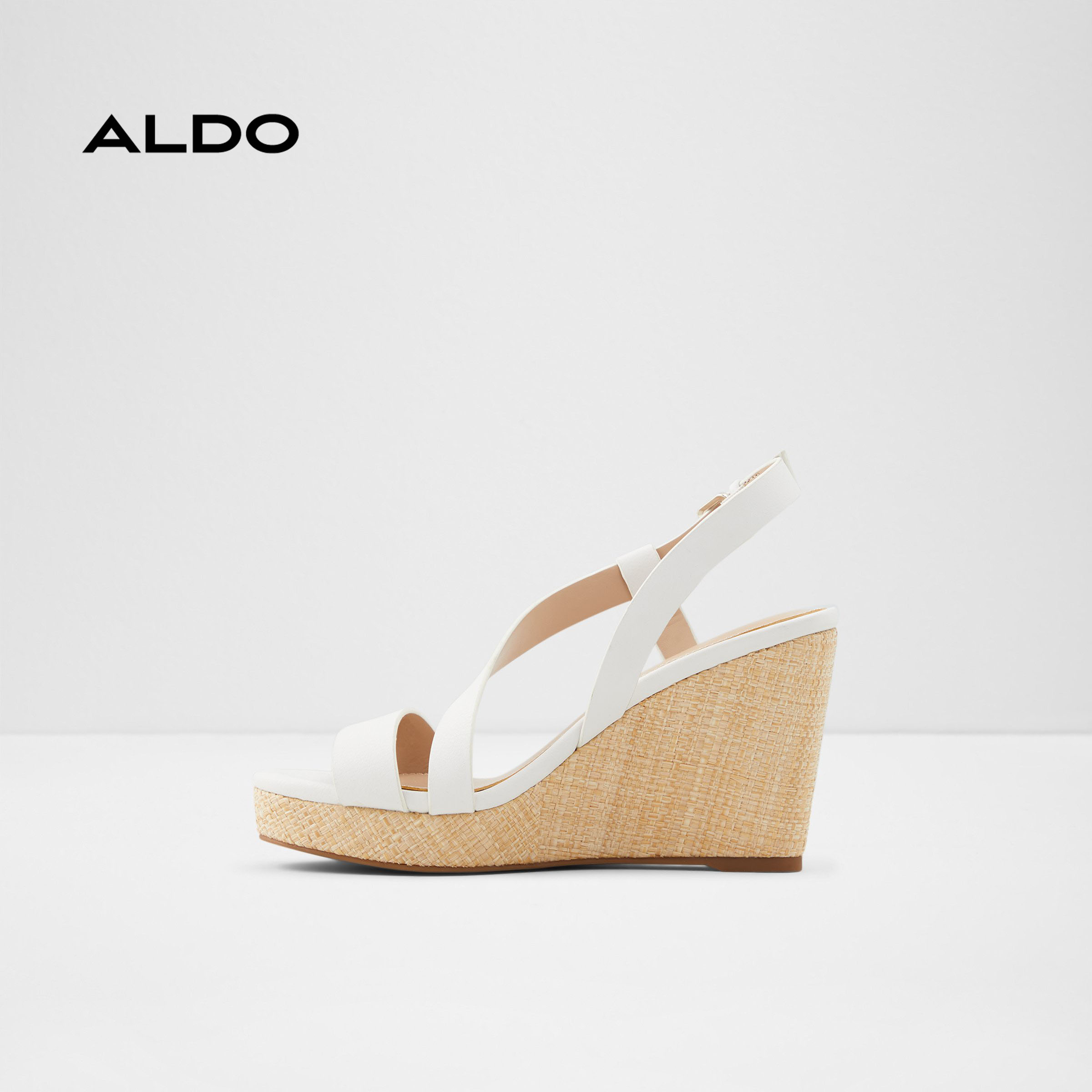 Giày đế xuồng nữ ALDO ETIRAVEN100 - White - Size