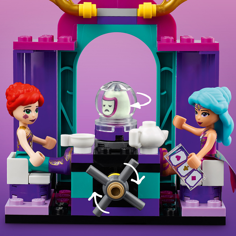 Đồ Chơi Lắp Ráp LEGO Friends Đoàn Xe Ảo Thuật Huyền Bí 41688  Cho Bé Trên 7 Tuổi