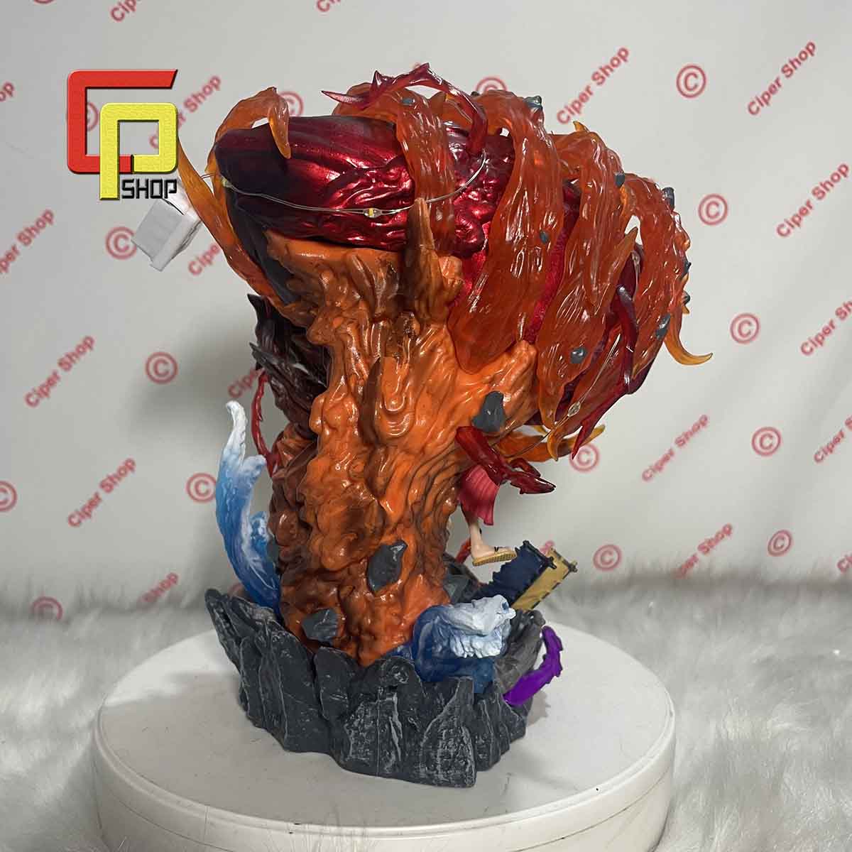 Mô hình luffy red rock - figure luffy Đảo hải tặc