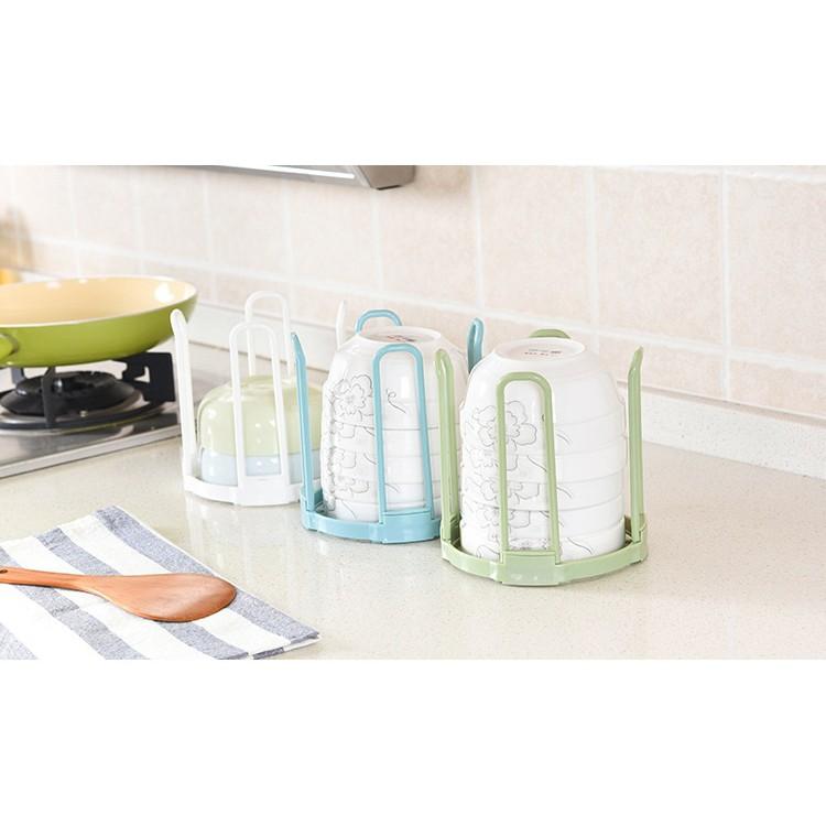 Kệ Úp Chén Đĩa Bát Thoát Nước Bằng Nhựa Sạch Sẽ, Gọn Gàng - Dụng Cụ Nhà Bếp Sạch Đẹp