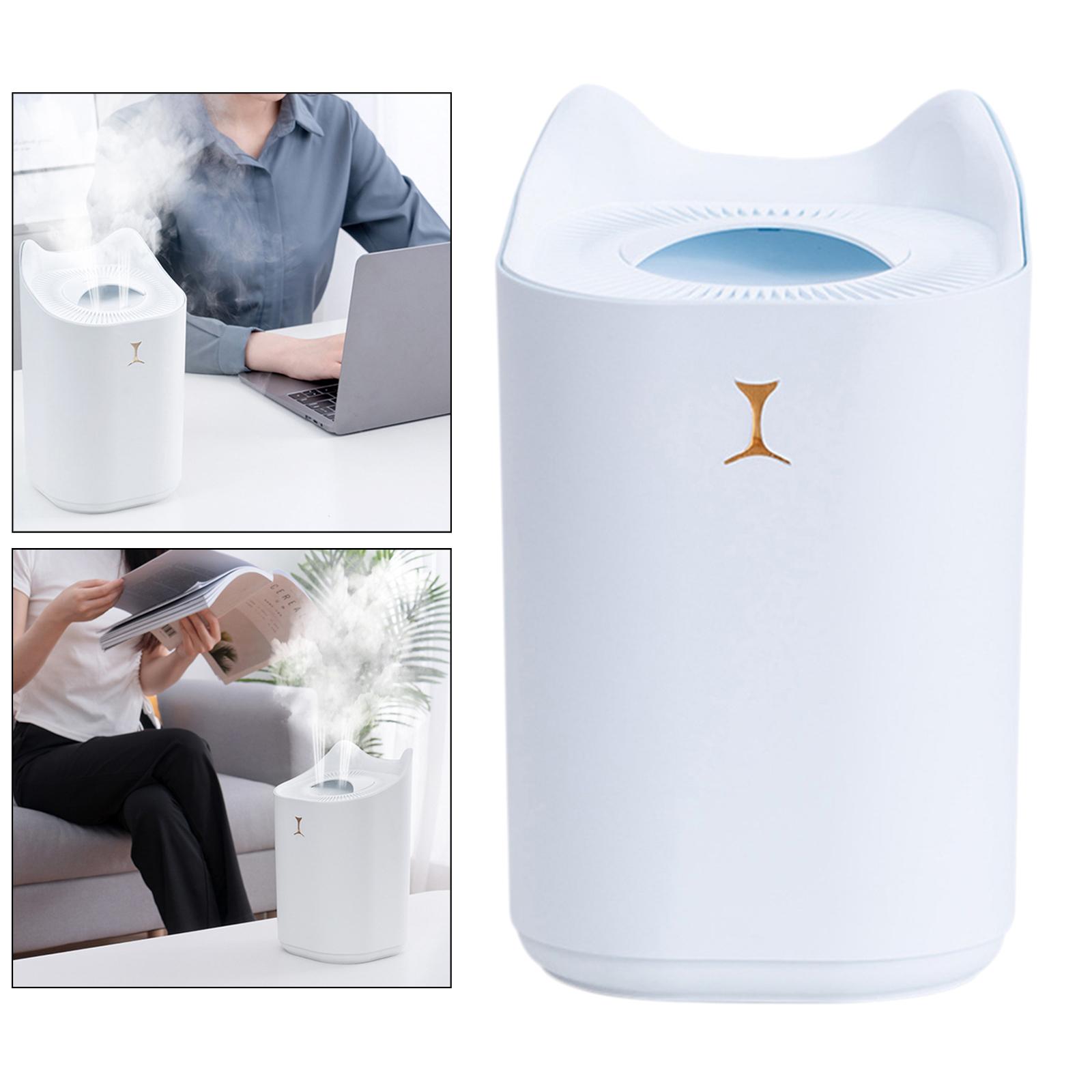 USB Mini Humidifier 330ml Portable Humidifier Cool Mist Humidifier Colorful LED Night Light