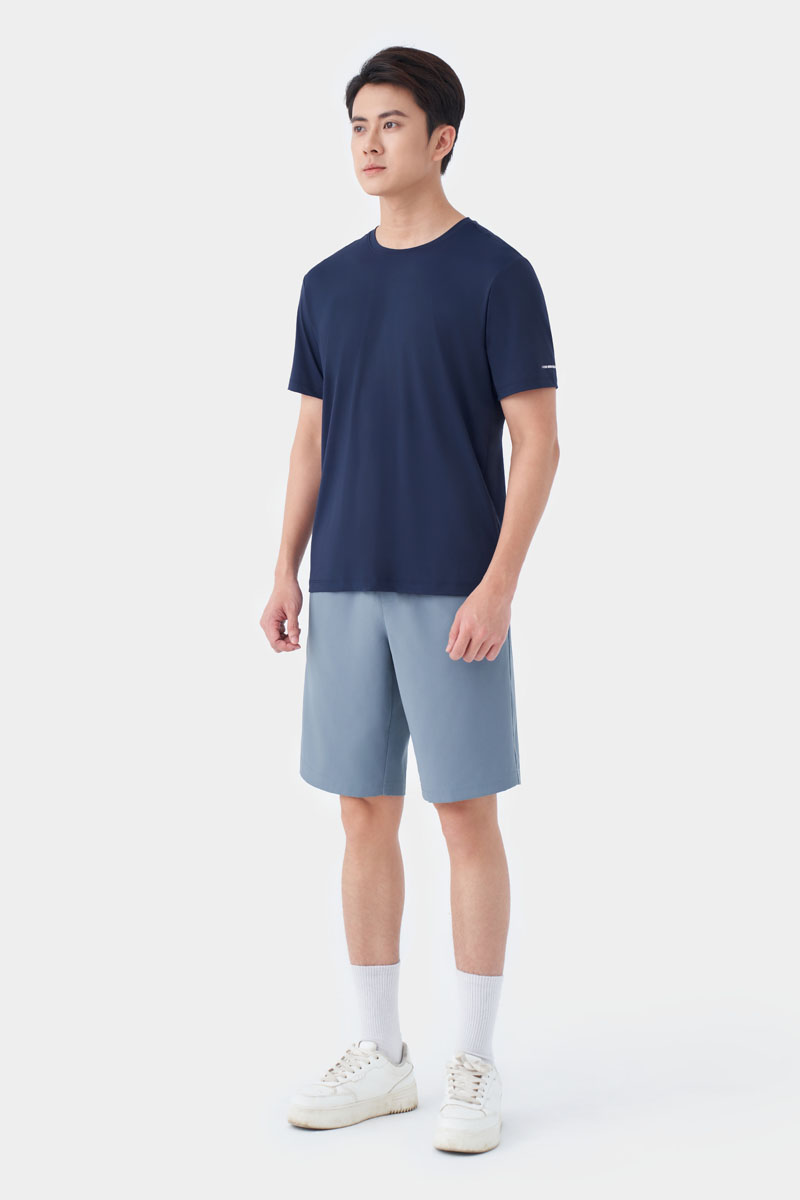 Áo Thun Nam Thể Thao 5S FASHION Thoáng Mát, Nhẹ, Co Giãn Tốt, Thiết Kế Phom Regualr Thoải Mái (ATS24037)