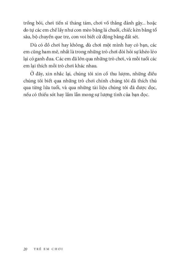 Nếp Cũ - Trẻ Em Chơi - TRE