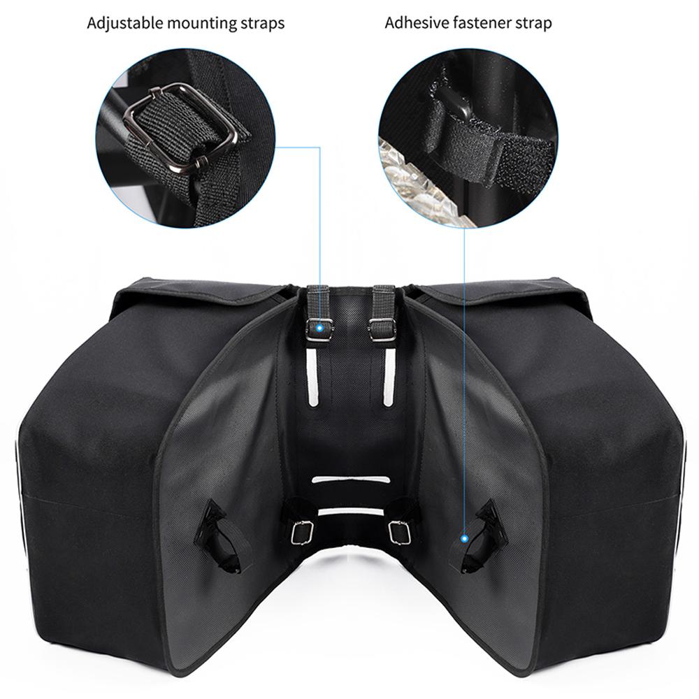 Túi đựng đồ 2 mặt đi xe đạp không thấm nước 30l