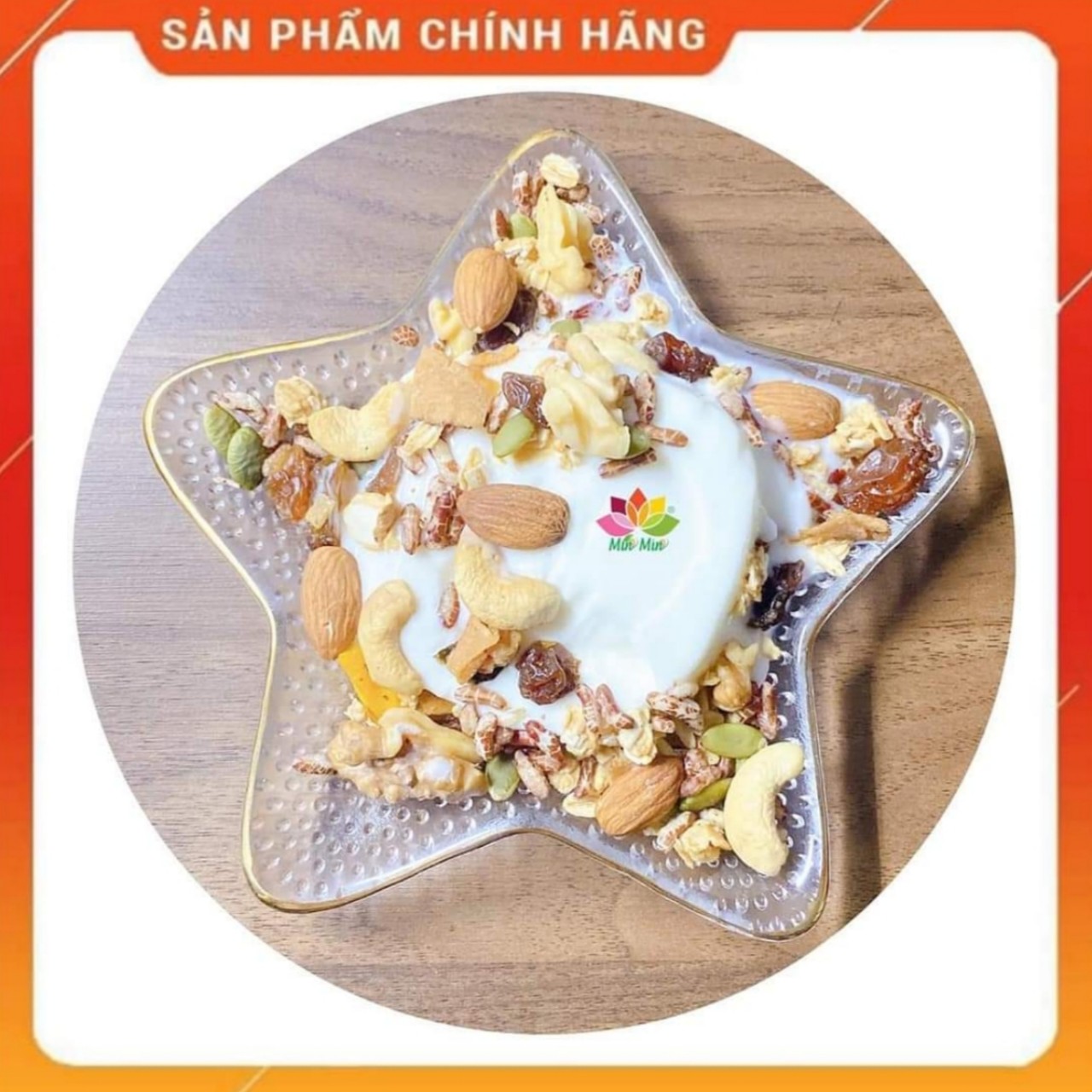 2 Hộp (1kg) Ngũ Cốc Granola Min Min _ Ngũ Cốc Hạt Ăn Liền Granloa Min Min (1hộp 500gr)