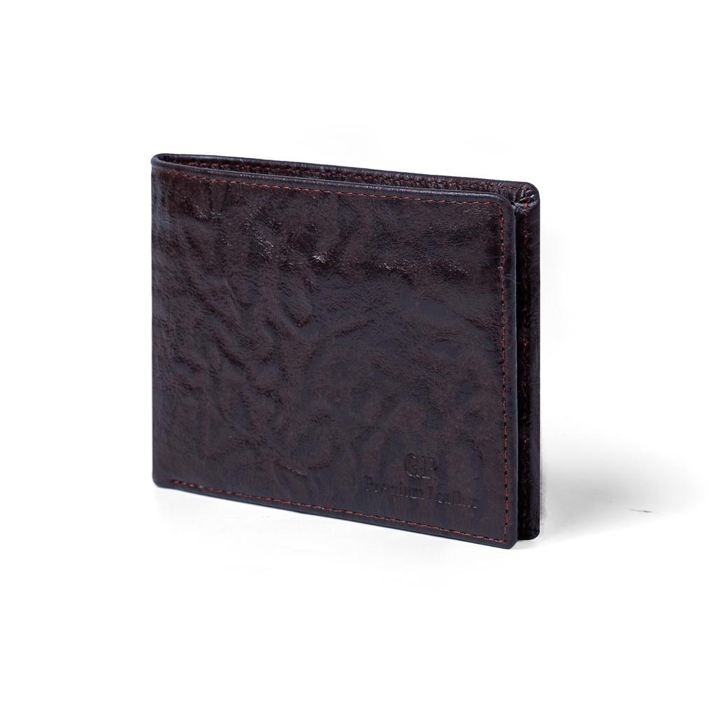 VÍ DA BÓ SÁP GP Premium Leather da bò thật .Ví Da Cao Cấp Bóp Nam Đựng thẻ ATM và Tiền , Cam Kết 100% bảo hành 12 tháng