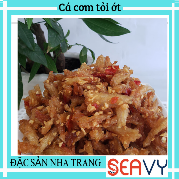 Đặc Sản Nha Trang - Cá Cơm Tẩm Bột Sấy Giòn Mặn Mặn Giòn Giòn,Seavy Hộp 500g