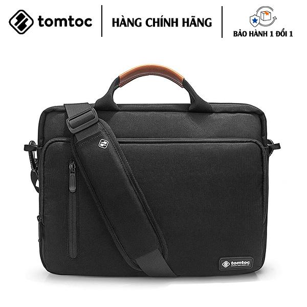 TÚI XÁCH TOMTOC (USA) BRIEFCASE DÀNH CHO MACBOOK 15″16″,bảo vệ hoàn hảo chống va đập và trầy xước - HÀNG CHÍNH HÃNG