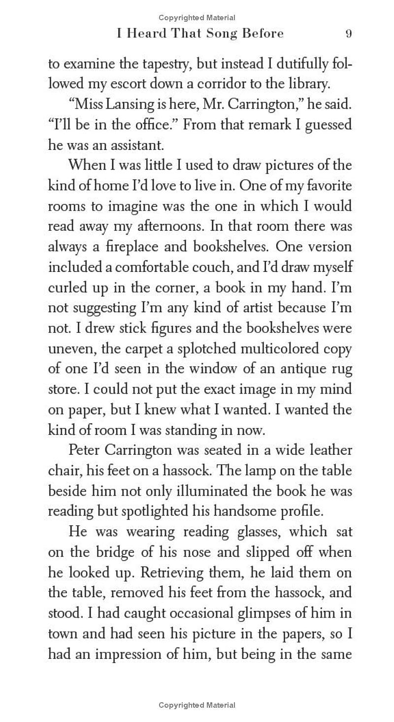 Sách ngoại văn: I Heard That Song Before