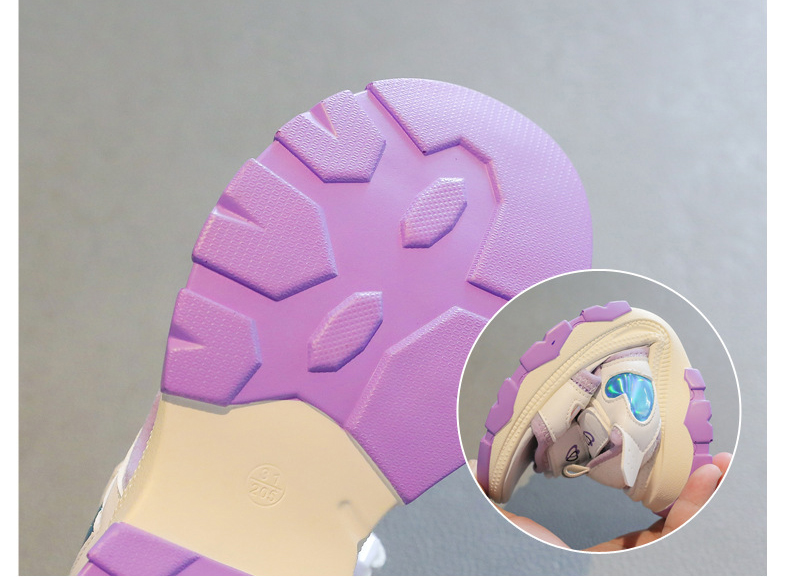 Giày Sandals đế bằng cho bé gái, giày thể thao siêu nhẹ, chống trơn – GSD9008