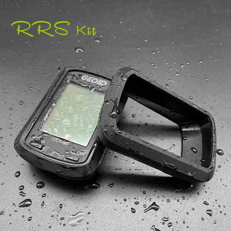 RRSKIT Xe đạp Máy tính Nắp silicone cho GEOID CC300 CC400 Nắp đậy đồng hồ bấm giờ Magene C206 / C206 Pro Vỏ bảo vệ đồng hồ tốc độ GPS