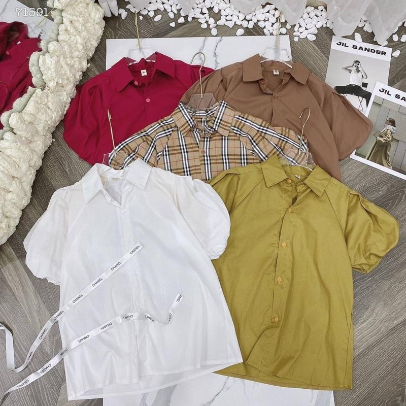 ÁO SƠ MI TAY PHỒNG