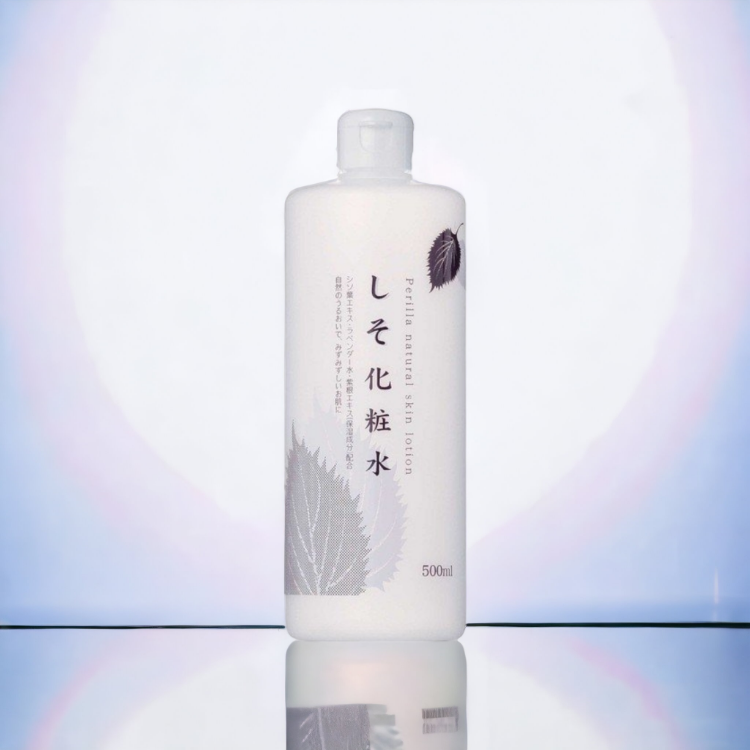 Nước Hoa Hồng Se Khít Lỗ Chân Lông Chiết Xuất Tía Tô Chinoshio Perilla Natural Skin Lotion 500 mL