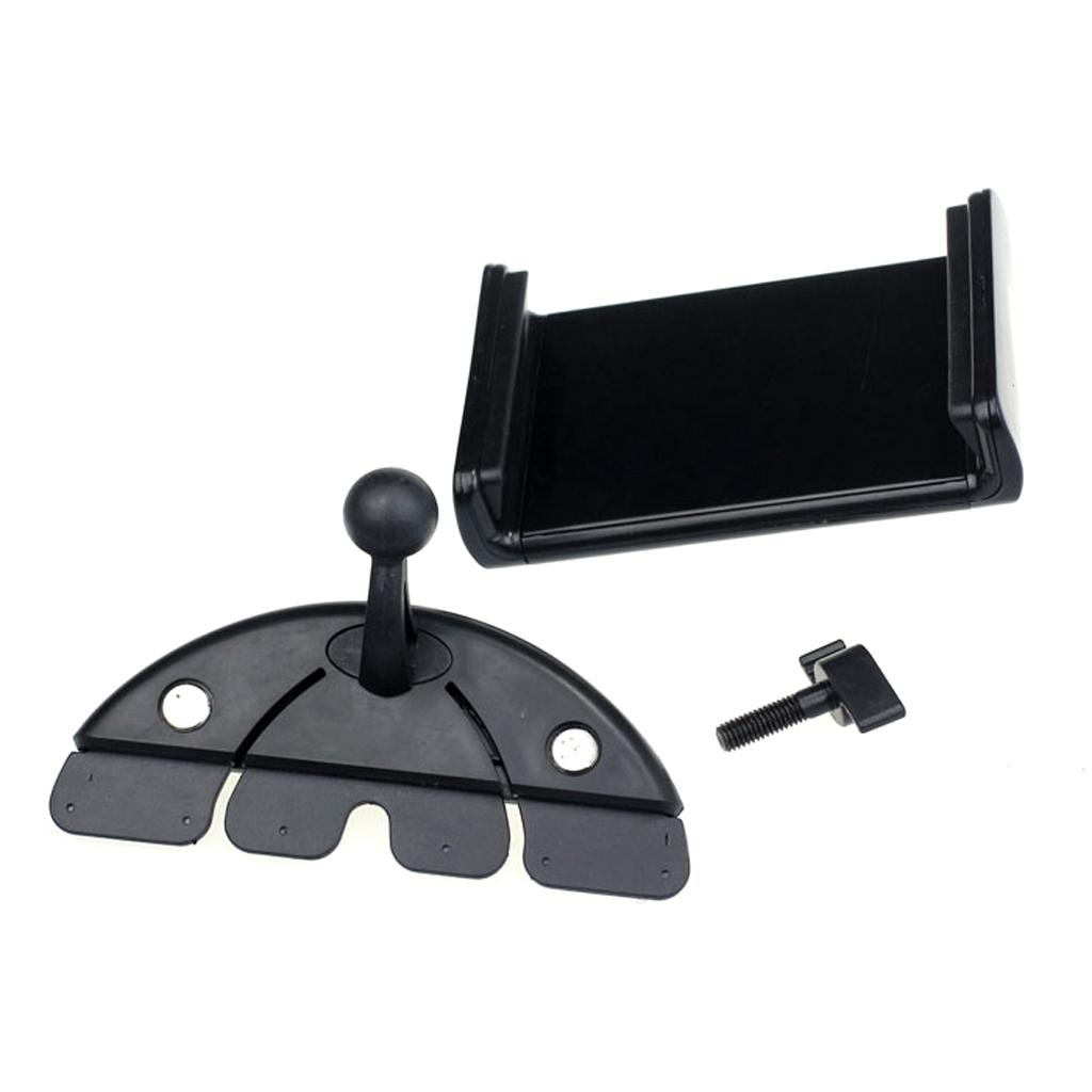 2PCS Universal CD Player Slot Car Auto Holder Cradle Mount for Mobile Phone