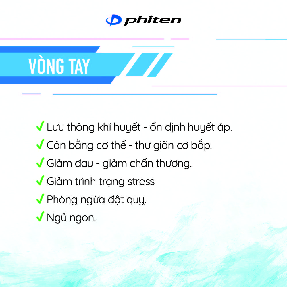 Vòng tay Phiten onyx &amp; terahertz