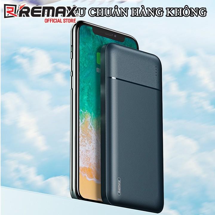 Pin Sạc Dự Phòng 10000mah Remax RPP-96 Garie Series Fast Charing 2.1A tích hợp 2 cổng USB(HÀNG CHÍNH HÃNG)