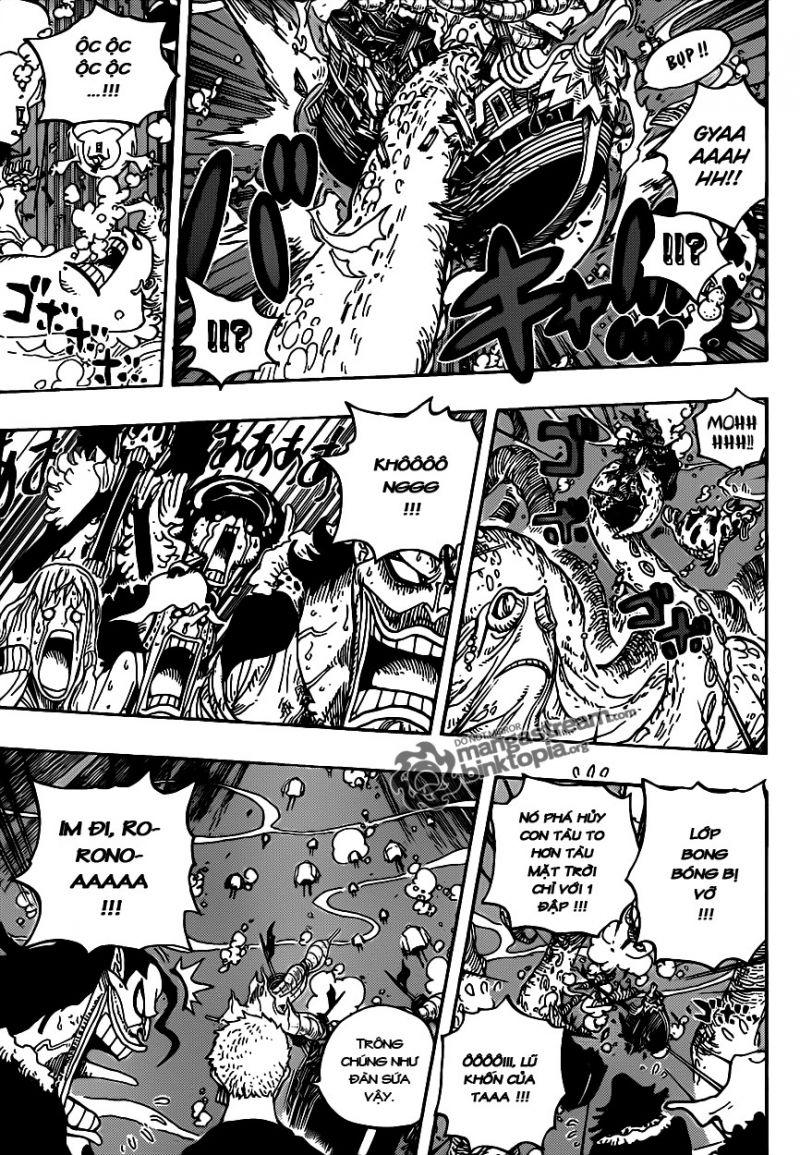 đảo hải tặc - one piece chapter 605 5