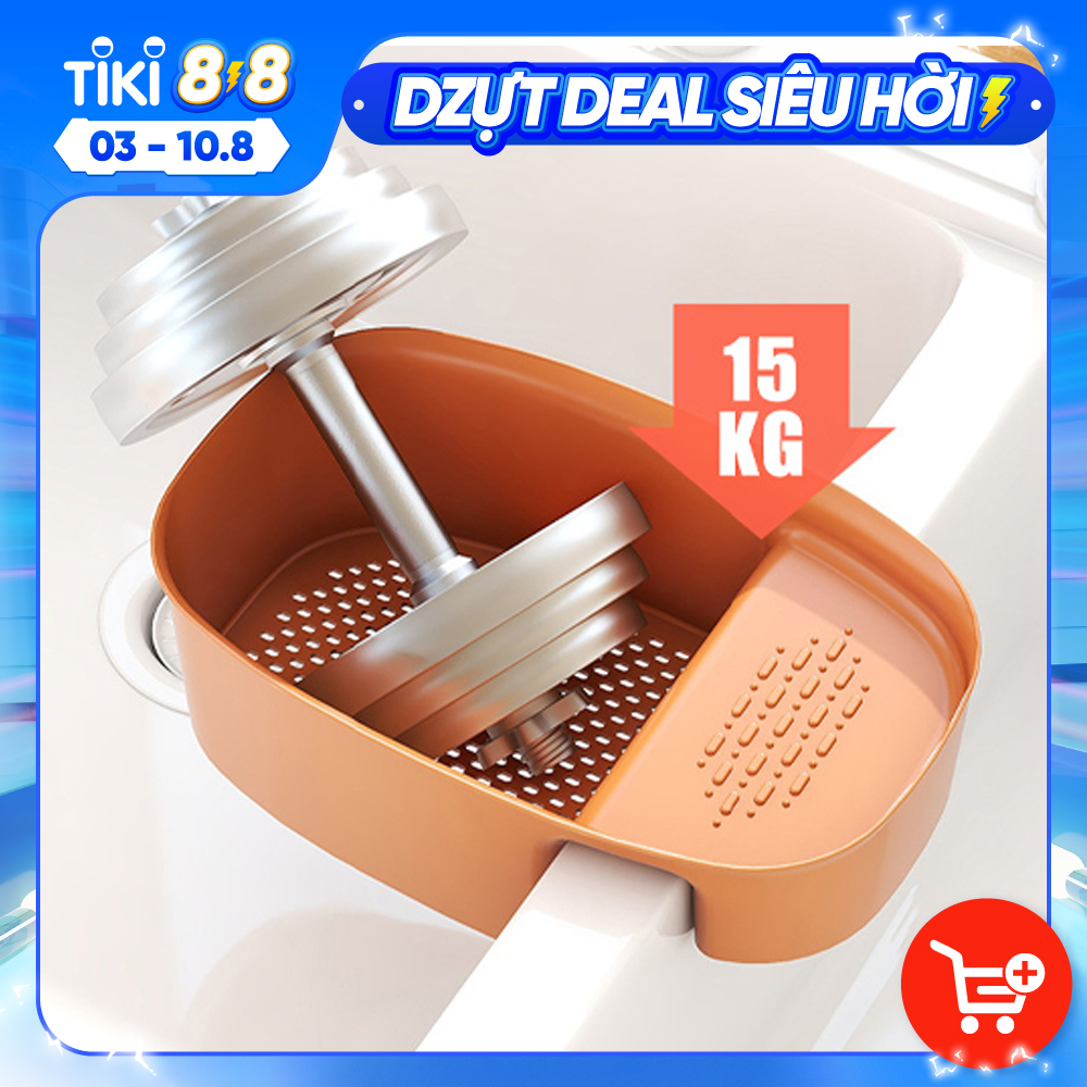 Khay bồn đựng rác khi rửa bát, Rổ đựng rau củ quả tiện lợi
