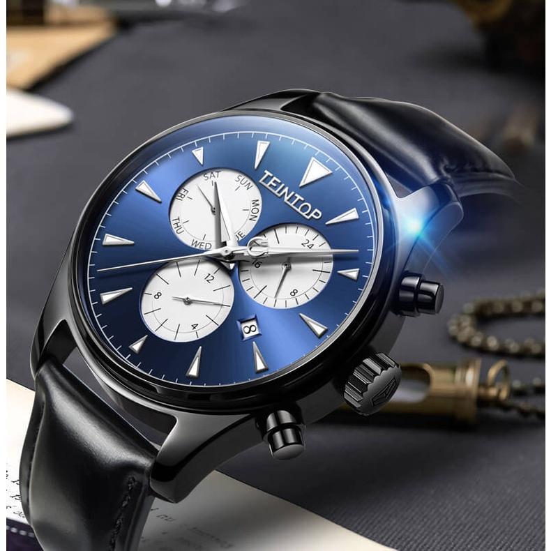 Đồng hồ nam Teintop T7837-3 Chính hãng Mỹ,Fullbox, Kính sapphire ,chống xước,chống nước, Mới 100%,Bảo hành 12 tháng