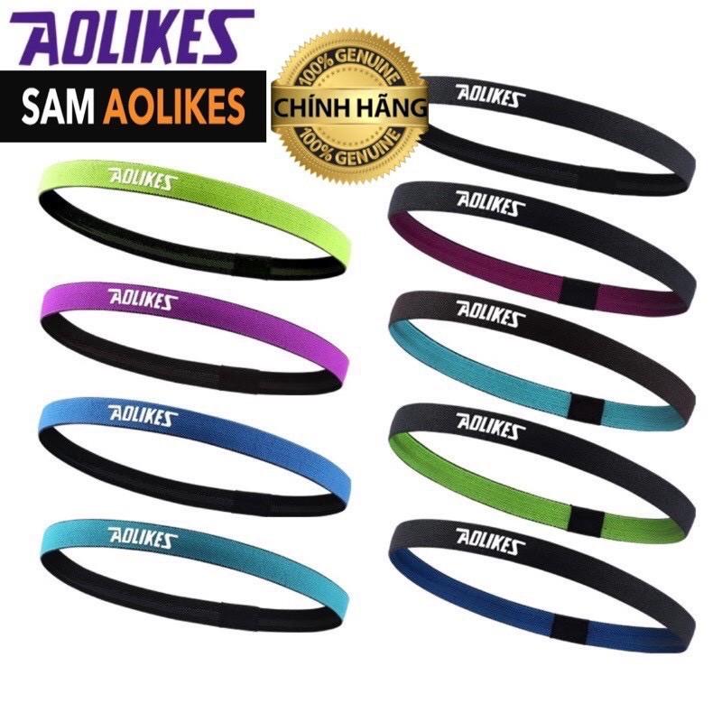 Băng Đô Thể Thao Headband Aolikes A-2101 Thấm Hút Mồ Hôi Trán