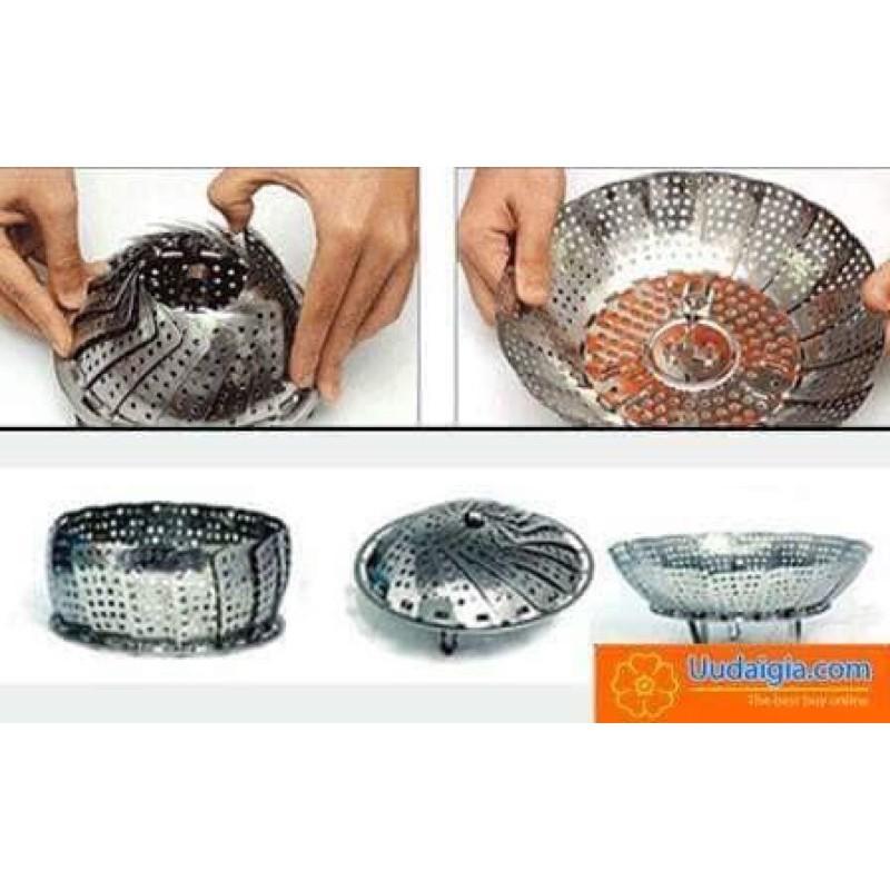 Vỉ hấp inox hình cánh sen chất liệu inox