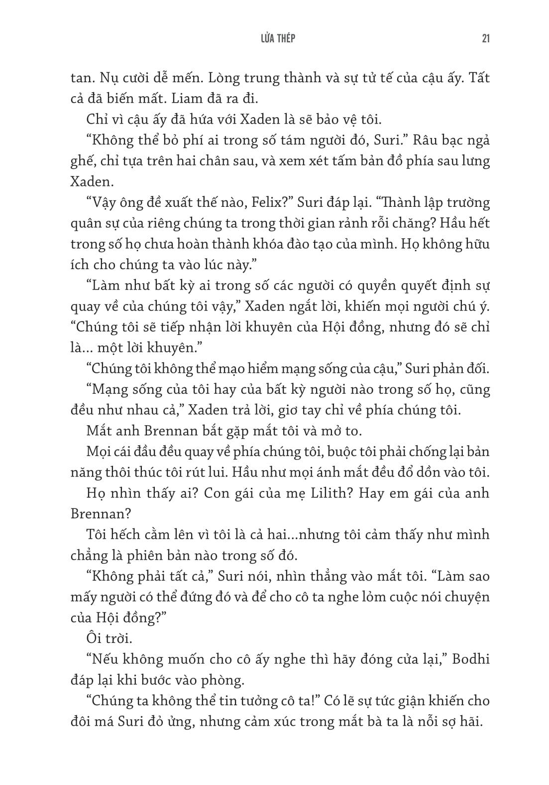 Sách - Iron Flame - Lửa Thép