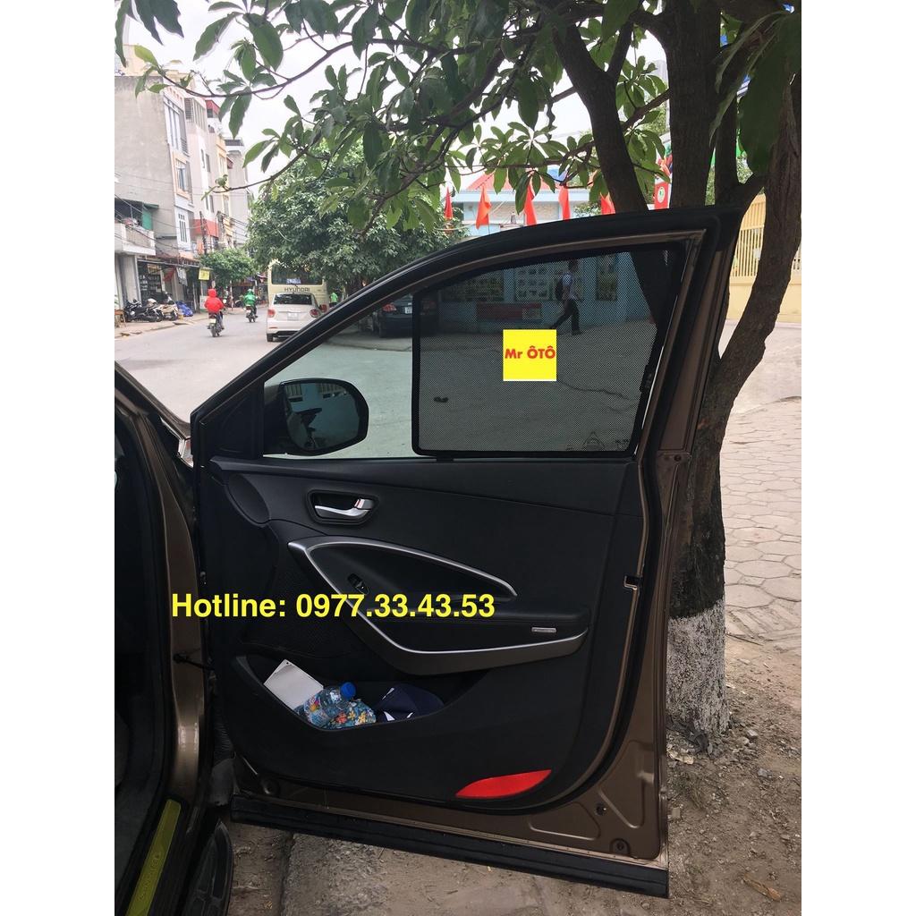 Rèm Che Nắng Xe Huyndai santafe 2015-2018 Loại 1. Cam Kết Chuẩn Khít Theo Xe