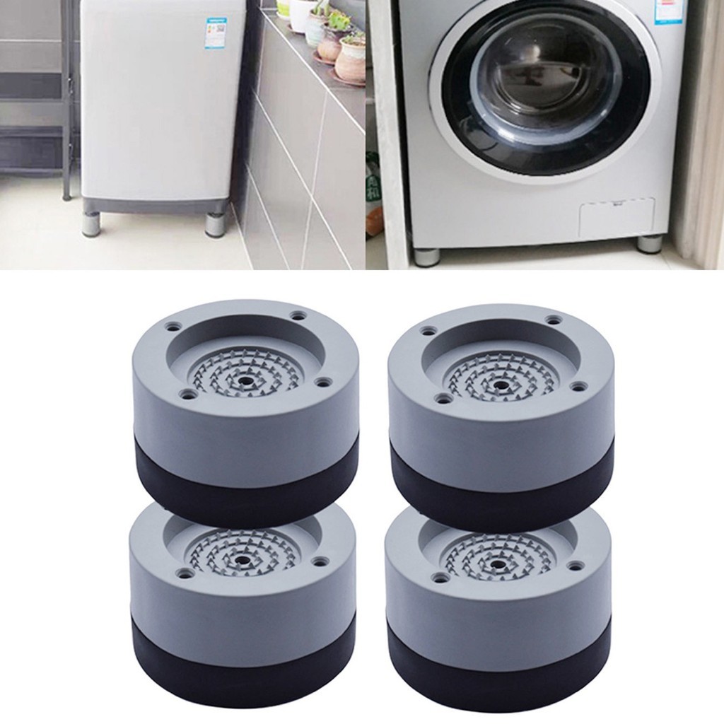Bộ 4 Chân Đế Kê Có Miếng Đệm Chống Rung, Chống Ồn Cho Máy Giặt