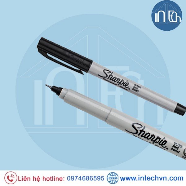 Bút Lông Dầu Sharpie Ultra Fine 0.5mm (Bút vẽ trên mọi chất liệu)