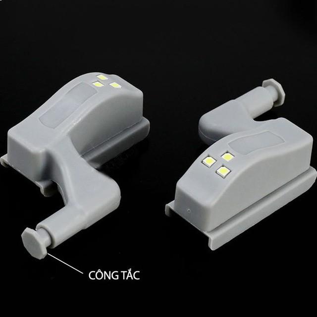 Đèn 3 Led Gắn Bản Lề Tủ Quần Áo, Ngăn Kéo Kèm Pin