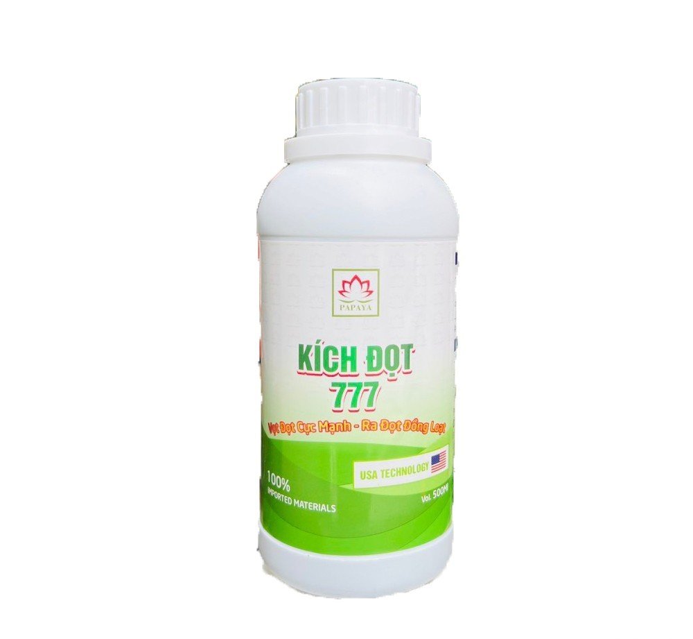 Phân bón vi lượng Papaya Kích Đọt 777 500ml Vọt đọt cực mạnh - Ra đọt đồng loạt