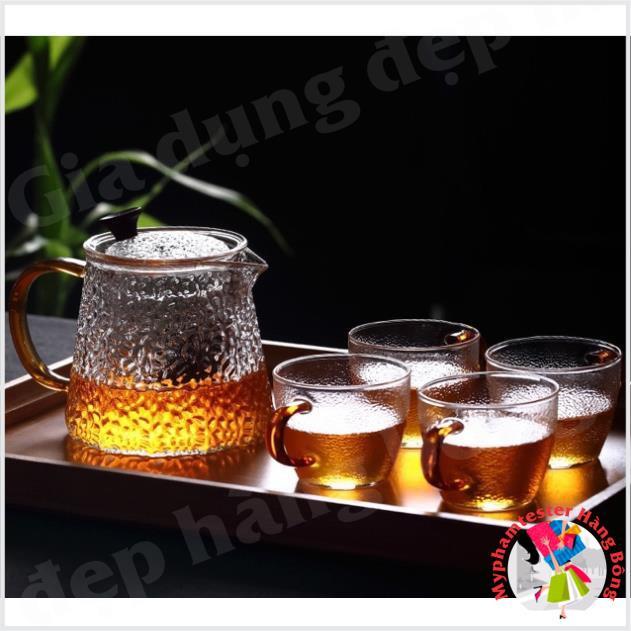 Ấm rót lọc thuỷ tinh 600ml