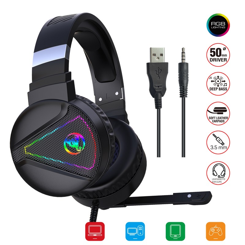 Tai Nghe F16 Led Gaming Headset 7.1 cho máy tính , Laptop , smartphone