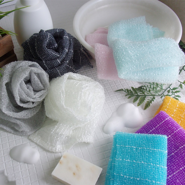 Khăn tắm tạo bọt mềm mại Awayuki - Hàng nội địa Nhật Bản nhập khẩu chính hãng