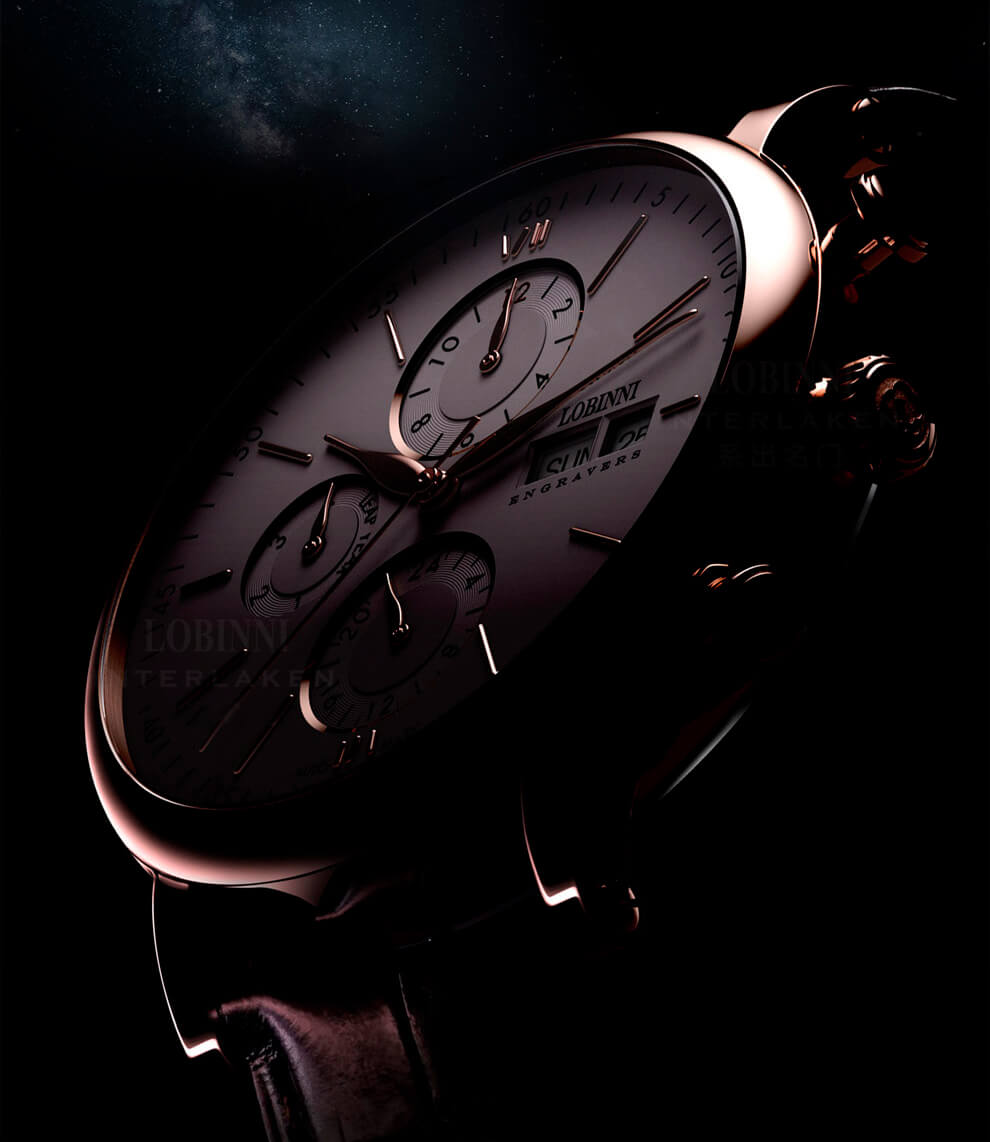 Đồng hồ nam chính hãng Lobinni No.13019