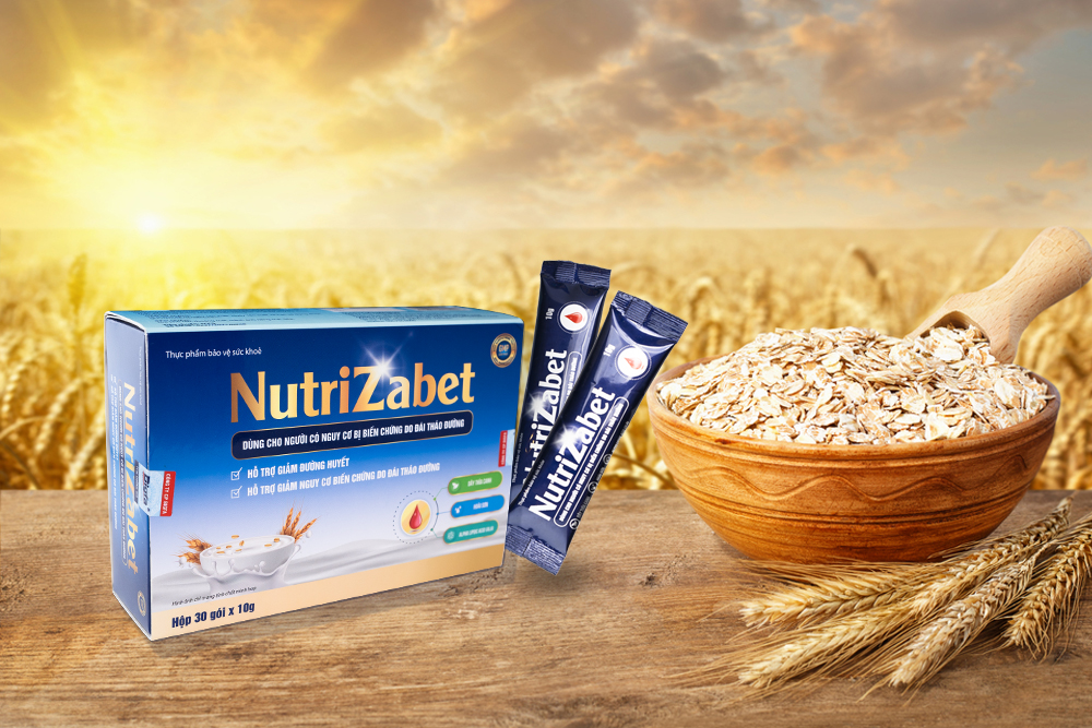 Combo 3 Hộp Sữa Hạt Tiểu Đường NutriZabet - Giúp Ổn Định Đường Huyết, Ngăn Ngừa Biến Chứng, Tăng Cường Đề Kháng