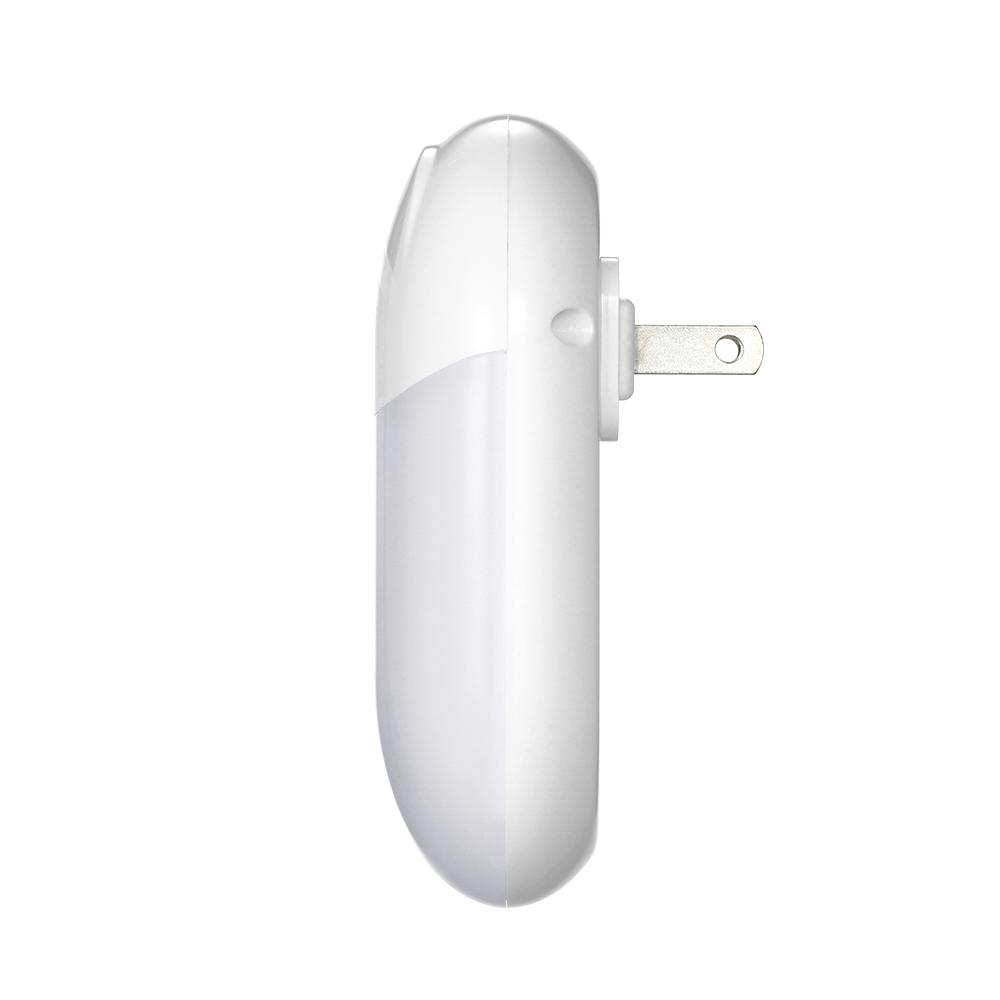 Đèn Led ban đêm gắn tường 0,7W ánh sáng trắng ấm với cảm biến sáng tối cho phòng trẻ em
