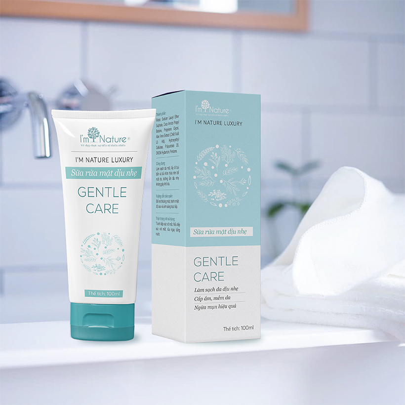 Sửa rửa mặt dịu nhẹ Gentle Care I'M NATURE 100ml