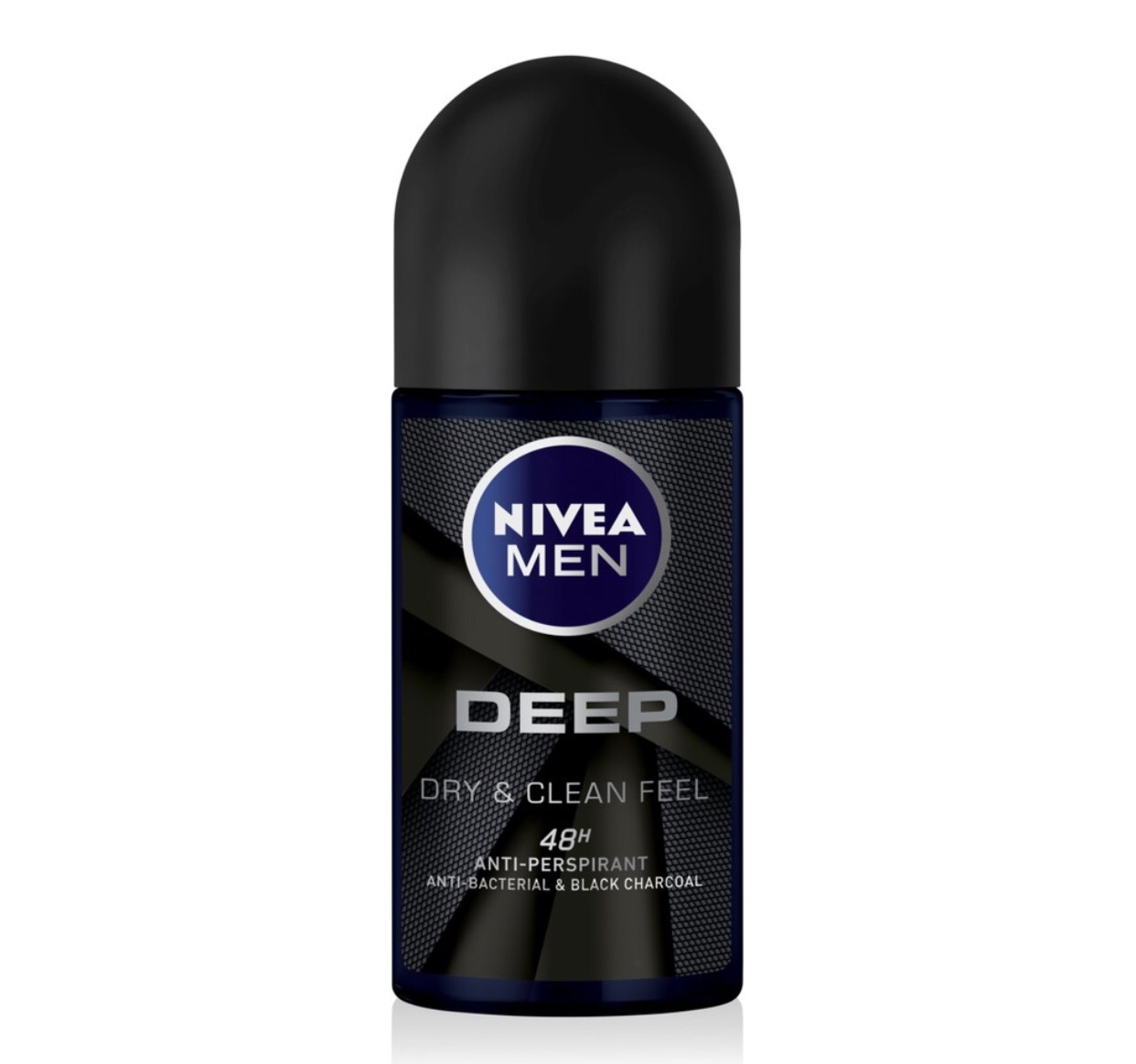 Bộ Đôi Xịt ngăn mùi NIVEA MEN Deep than đen hoạt tính 150ml và Lăn ngăn mùi NIVEA MEN Deep than đen hoạt tính 50ml