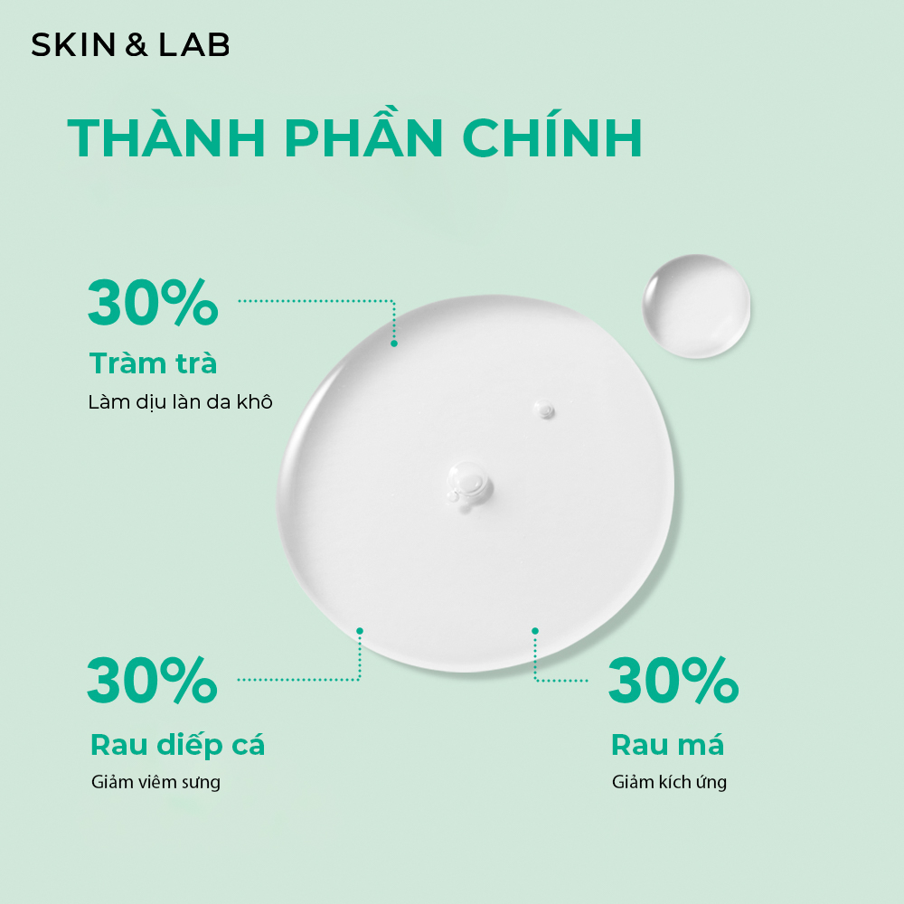 Nước Cân Bằng Làm Dịu Da SKIN&LAB Tricicabarrier Soothing Toner 150ml