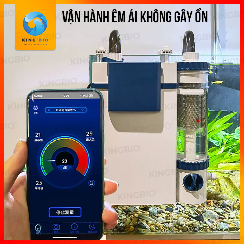 Lọc treo Sunsun YBF500 - tích hợp tách phân, lọc váng, xã cặn, sũi oxy và tạo dòng